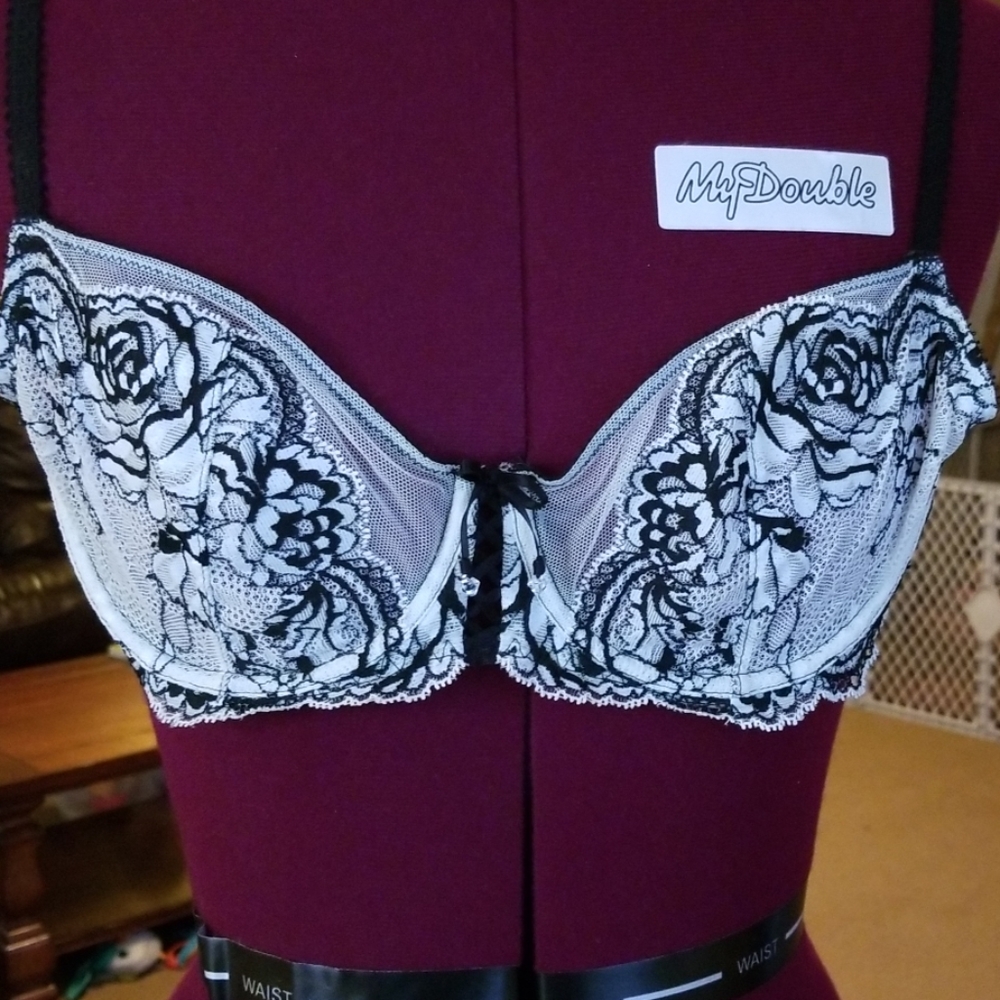 Body by Victoria unlined Demi Bra 36B